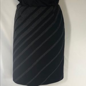 🔴 Style & Company Women’s Black and gray Wool skirt
